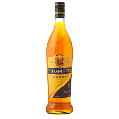 ALEXANDRION Brandy 5* 37,5% SGR 1 L - WALTI WALTI