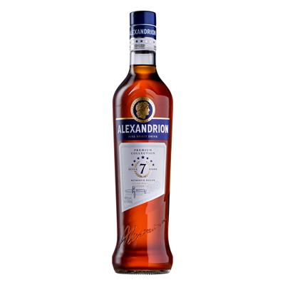 ALEXANDRION Brandy 7* 40% SGR 0,7 L - WALTI WALTI