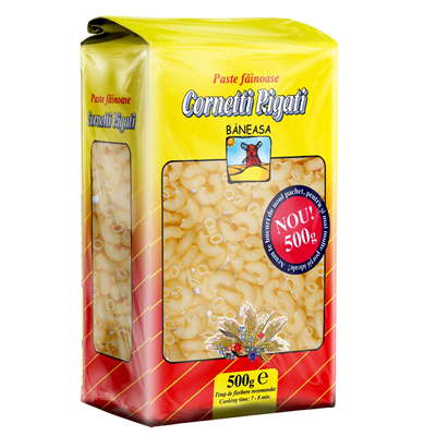 BANEASA Paste Cornetti Rigati 500 g - WALTI WALTI