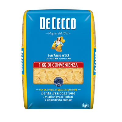 DE CECCO Paste Farfalle 1 Kg - WALTI WALTI