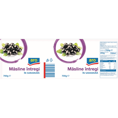 Masline Negre 700 g WALTI