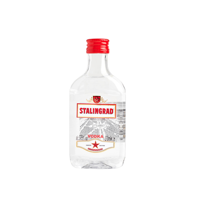 STALINGRAD Vodca 37,5% Alcool  0,05 L - WALTI WALTI