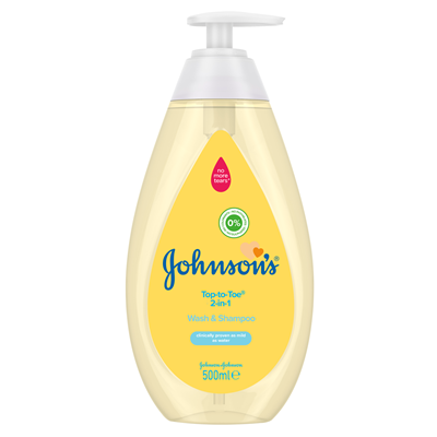 Johnson's 2 în 1 Loțiune de Spălare si Sampon 500 ml - WALTI WALTI