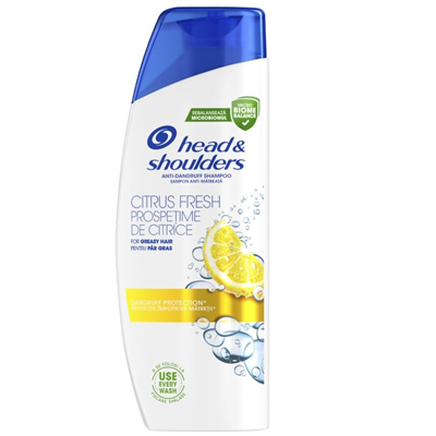 HEAD & SHOULDERS Citrus Fresh Sampon 330 ml - WALTI WALTI