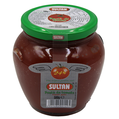SULTAN Pasta Tomate 24% 580 g - WALTI WALTI