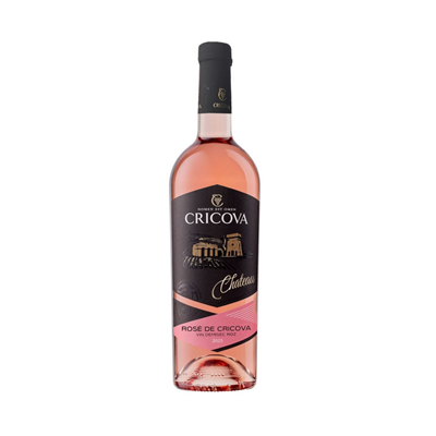 CRICOVA Chateau Vin Rose Demisec SGR 0,75 L - WALTI WALTI