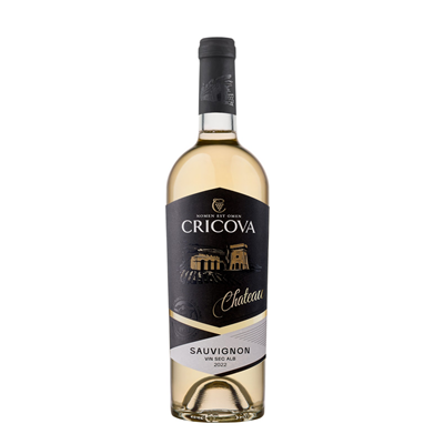 CRICOVA Chateau Chardonnay Vin Alb Demisec SGR 0,75 L - WALTI WALTI