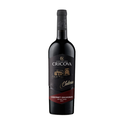 CRICOVA Chateau Cabernet Sauvignon Vin Rosu Demisec SGR 0,75 L - WALTI WALTI