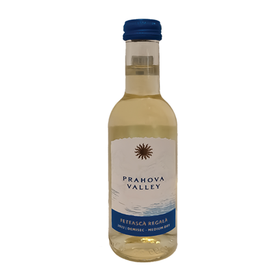 PRAHOVA VALLEY Feteasca Regala Vin Alb Demisec SGR 0,187 L - WALTI WALTI