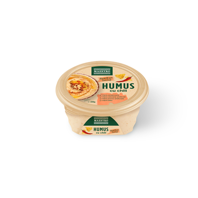 MAESTRO Humus cu Chili 210 g - WALTI WALTI