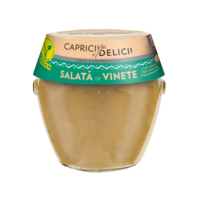 CAPRICII si DELICII Salata Vinete 525 g - WALTI WALTI