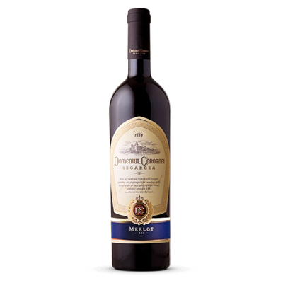 DOMENIUL COROANEI SEGARCEA Elite Merlot Vin Rosu Sec SGR 0,75 L - WALTI WALTI
