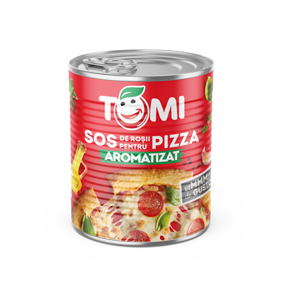 TOMI Sos Rosii Aromatizat pentru Pizza 4,1 Kg - WALTI WALTI