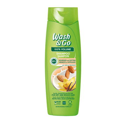 WASH & GO Sampon Vanilie 360 ml - WALTI WALTI