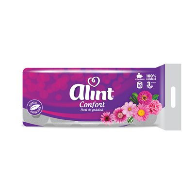alint Confort Hartie Igienica 3 Straturi 10 Role - WALTI WALTI