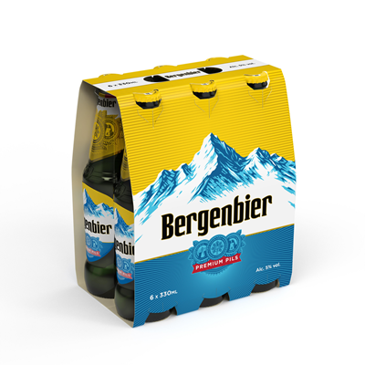 BERGENBIER Bere Blonda Sticla SGR 6 x 0,33 L - WALTI WALTI