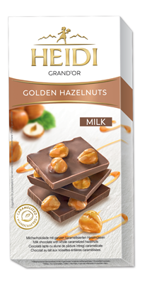 HEIDI Grand'Or Ciocolata Lapte & Alune 80 g - WALTI WALTI