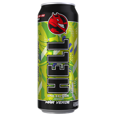 HELL Bautura Energizanta Mere Verzi SGR - WALTI WALTI