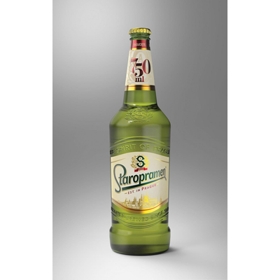 Staropramen Bere Blonda Sticla SGR 0,75 L - WALTI WALTI