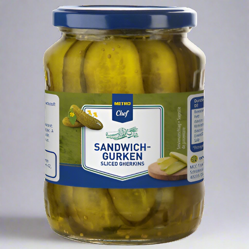 Castraveti Felii in Otet 720 ml - WALTI WALTI