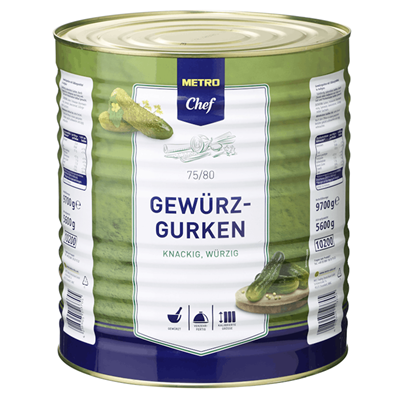 Castraveti Saramura 55/60 10,2 L - WALTI WALTI