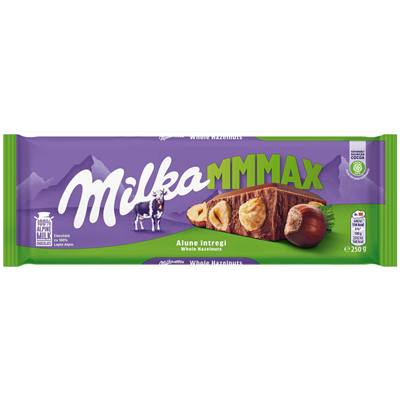 milka Ciocolata cu Lapte & Alune 250 g - WALTI WALTI