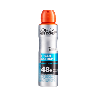 L'OREAL Men Expert Fresh Extreme Antiperspirant Spray 150 ml - WALTI WALTI