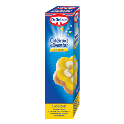 Dr.Oetker Colorant Alimentar Galben 10 g WALTI