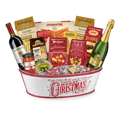 Pachet Cos Cadou Craciun Cadou Tulip - WALTI WALTI