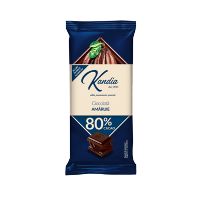 KANDIA Ciocolata Amaruie 80% 80 g WALTI