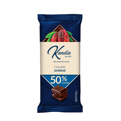 KANDIA Ciocolata Amaruie 50% Cacao 80 g WALTI