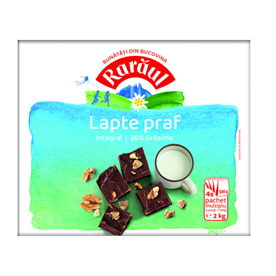 RARAUL Lapte Praf Integral 2 Kg - WALTI WALTI