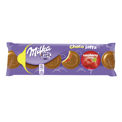 Milka Choco Jaffa Biscuiti Jeleu cu Zmeura 147 g - WALTI WALTI
