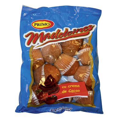 PRIMO Madeleines cu Ciocolata 250 g - WALTI WALTI