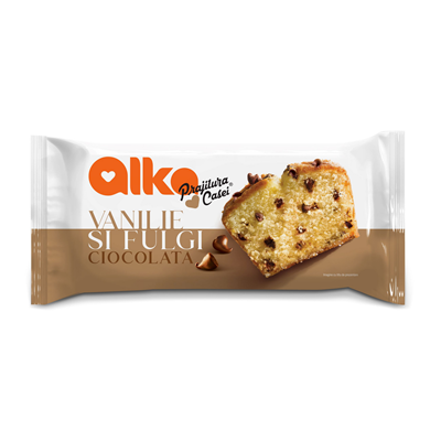 ALKA Prajitura Casei Vanilie si Fulgi de Ciocolata 300 g - WALTI WALTI
