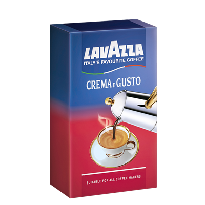 LAVAZZA Crema e Gusto Cafea Macinata 250 g - WALTI WALTI