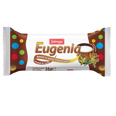 EUGENIA Biscuiti Vanilie Display 36 g - WALTI WALTI