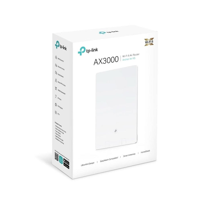 Router Wireless Gigabit TP-LINK Archer Air R5 AX3000, Wi-Fi 6, Dual-band 574+2402 Mbps, alb WALTI