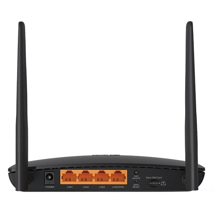 Router Wireless Gigabit TP-LINK Archer MR200 AC750, Dual-Band 300 + 433 Mbps, negru - WALTI WALTI