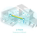 Sistem Wireless Mesh TP-LINK Deco X55 AX3000, Wi-Fi 6, Dual-Band 574 + 2402 Mbps, 2 buc, alb - WALTI WALTI