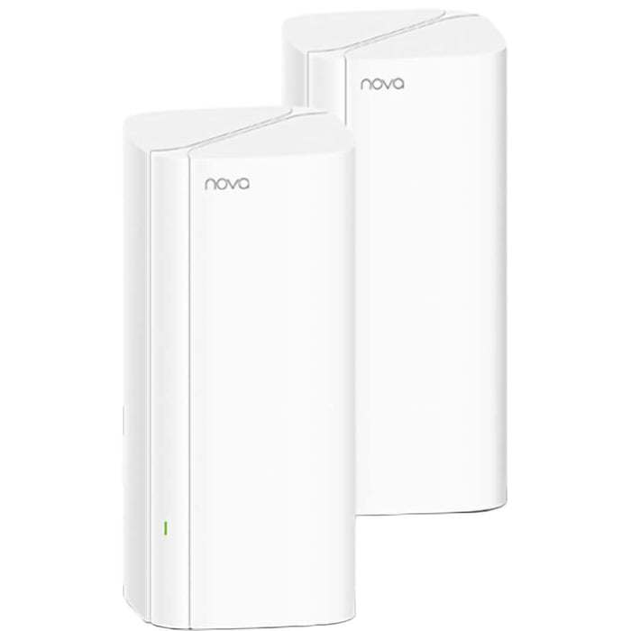 Sistem Wireless Mesh Gigabit TENDA MX12 AX3000, Wi-Fi 6, Dual-band 574 + 2402 Mbps, 2 buc, alb WALTI