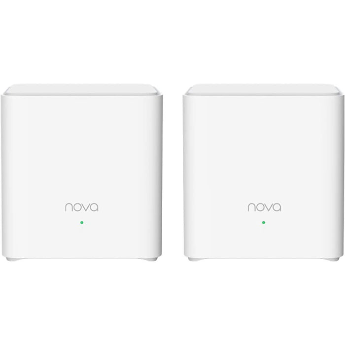 Sistem Mesh Wireless TENDA Nova MX3 AX1500, Dual Band 300+1201 Mbps, 2 buc, alb - WALTI WALTI