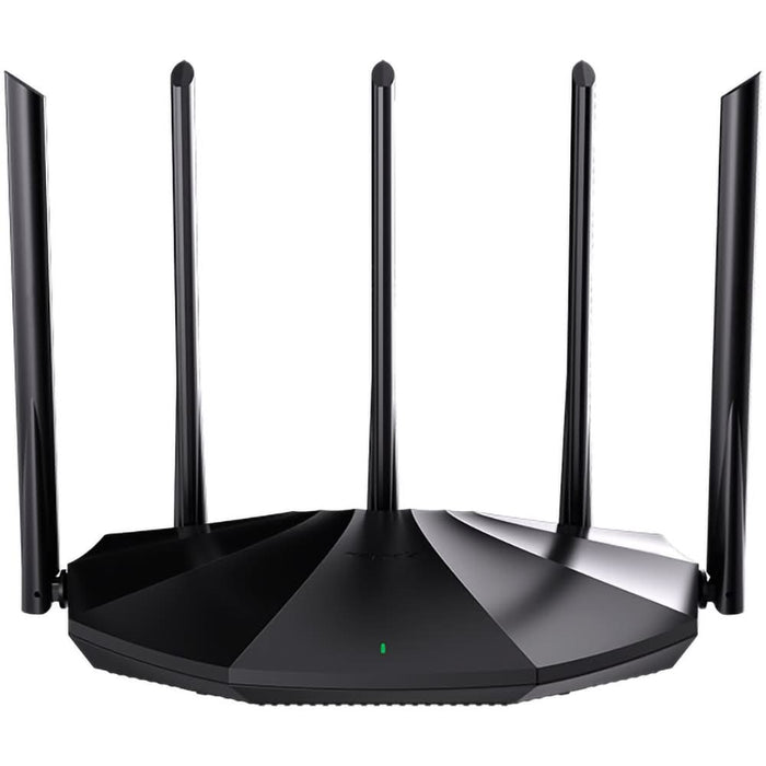 Router Wireless Gigabit TENDA TX2 Pro AX1500, Wi-Fi 6, Dual-Band 300 + 1201 Mbps, negru WALTI