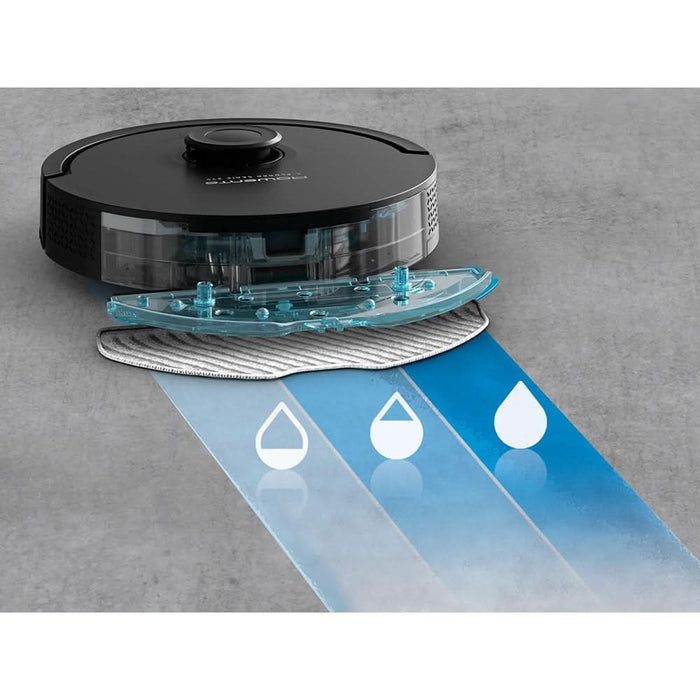 Aspirator robot ROWENTA X-PLORER Serie 275 RR8865E0, 03l, autonomie max 120 min, Tehnologie anti-incalcire, negru WALTI