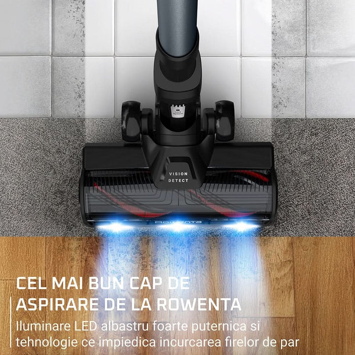 Aspirator vertical ROWENTA X-Force Flex 16.60 RH9C71E0, 0.65l, 25.2V, autonomie max 120 min, negru WALTI