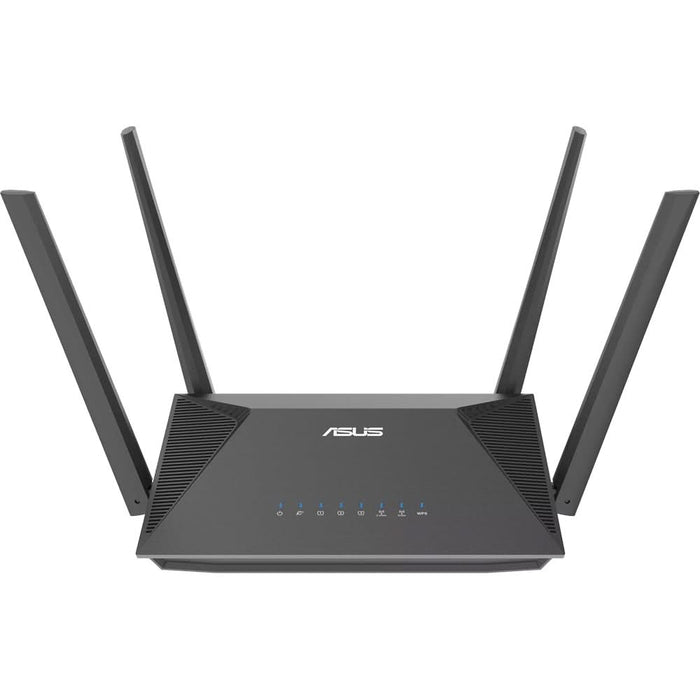 Router Wireless Gigabit ASUS RT-AX52 AX1800, Wi-Fi 6, Dual-Band 574 + 1201 Mbps, negru WALTI
