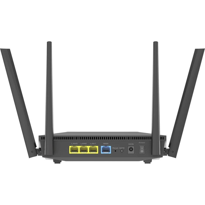 Router Wireless Gigabit ASUS RT-AX52 AX1800, Wi-Fi 6, Dual-Band 574 + 1201 Mbps, negru WALTI