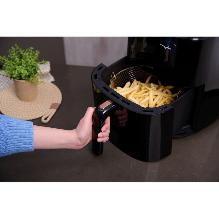 Friteuza cu aer cald MYRIA MY4467, 6,5l, 1700W, negru WALTI