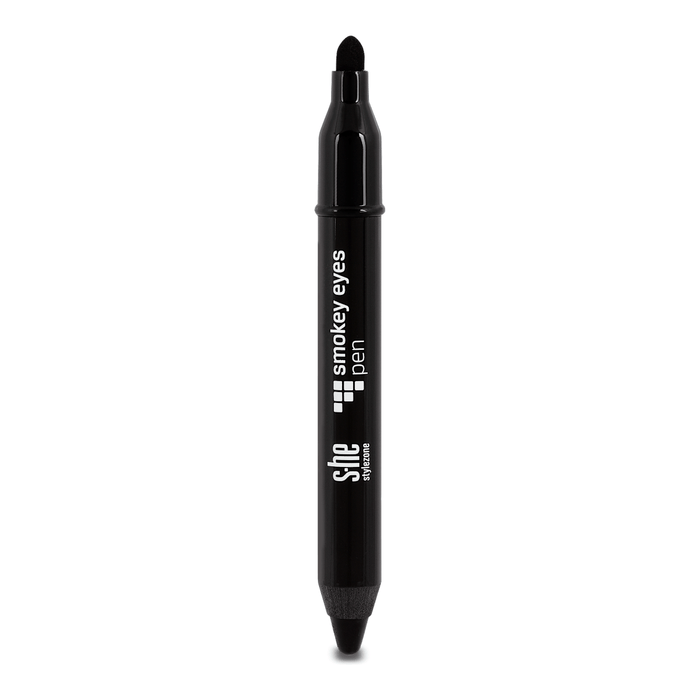 s-he colour&style Creion de ochi smokey eyes negru 153/001, 1 buc - WALTI WALTI