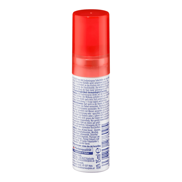 S-QUiTO free Spray calmant după înțepături de insecte, 15 ml WALTI